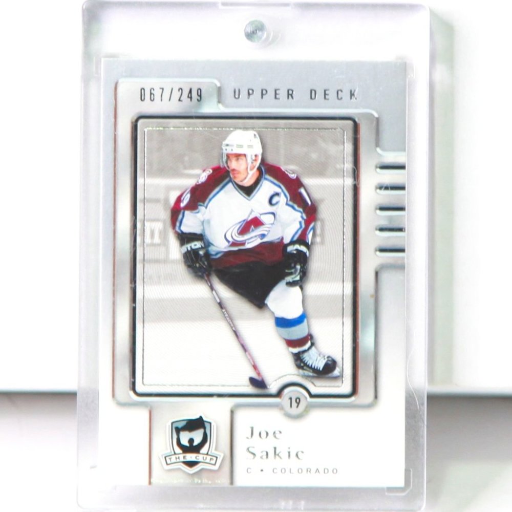 Joe Sakic Upper Deck THE CUP HOCKEY 2006/07 Card #22 067/249 Colorado Avalanche